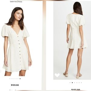 NWT L*space Cream Dress